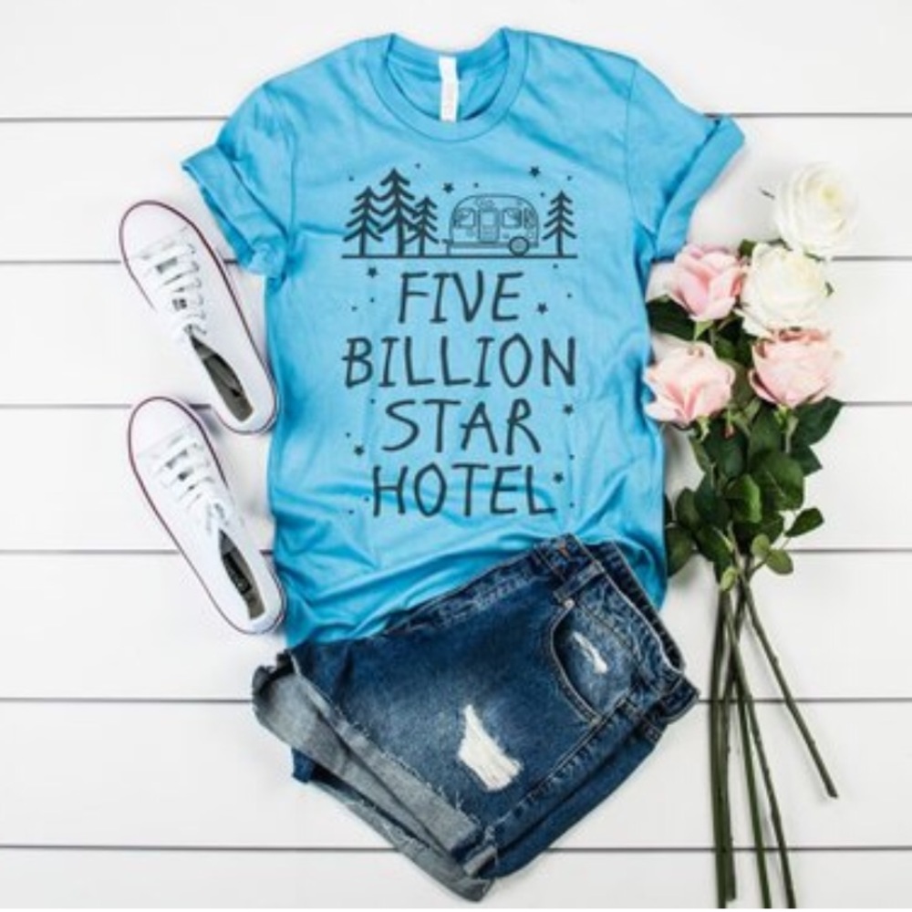 Five Billion Star Hotel - Camping Shirt -Adventure